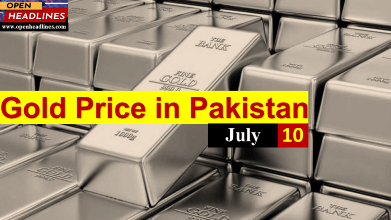 Gold Price in Pakistan Today